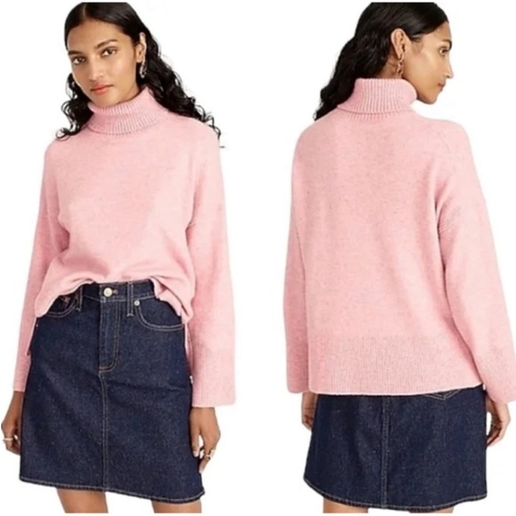 *NEW* J.Crew Turtleneck Sweater in Supersoft Yarn - Picture 1 of 13